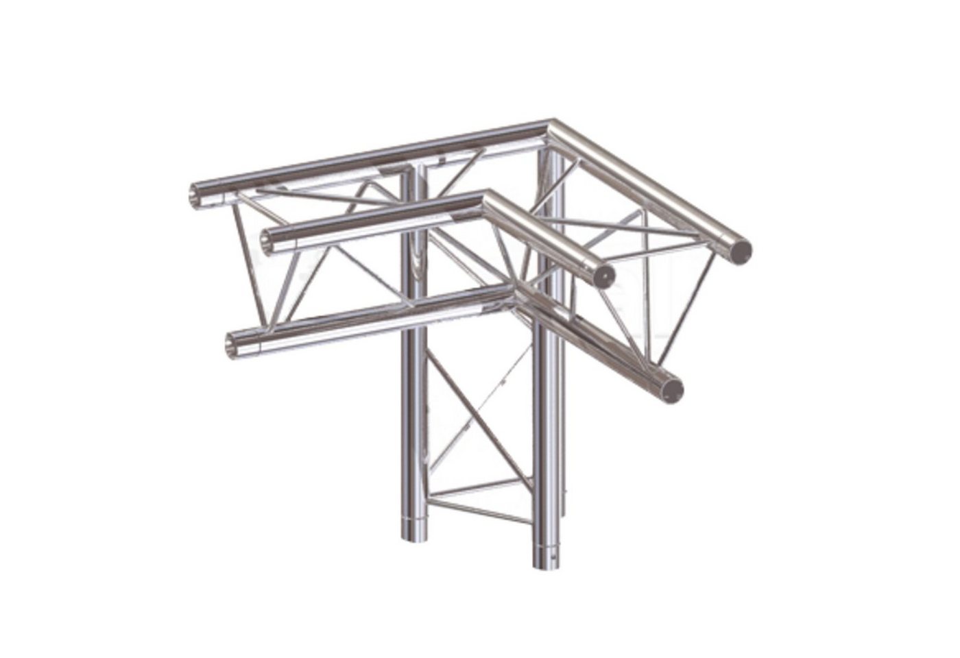 Global Truss Lampenstativ (F23C34 3-Weg 90° Ecke - Ecken Traverse) von Global Truss