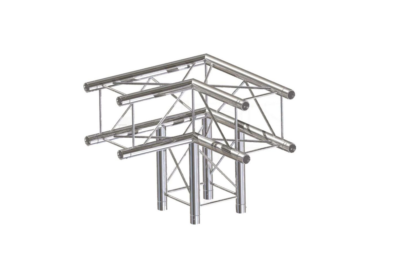 Global Truss Lampenstativ (F24, 3-Weg Ecke, C30 - Ecken Traverse) von Global Truss