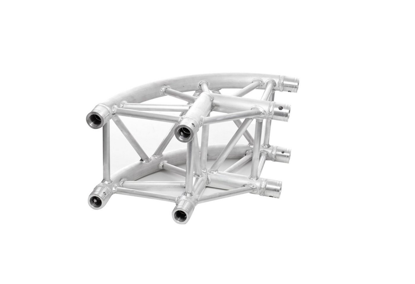 Global Truss Lampenstativ (F34 2-Weg Ecke C21 90° abg. abgerundet, F34C21-R500 - Ecken Traverse) von Global Truss