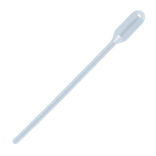 Globe Scientific 136036–500 LDPE Graduated Transfer PIPET, Pädiatrische, unsteril, 116 mm Länge, 1,5 ml Fassungsvermögen (Box Of 500) von Globe Scientific