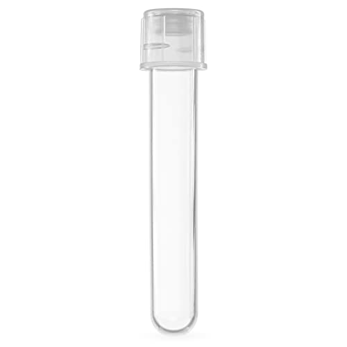 Globe Scientific Test Tube, 110406, 5mL, 12 x 75mm, Polypropylene, Separate Dual Position Snap Cap, 1000/Case von Globe Scientific
