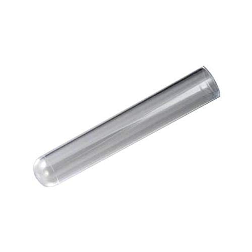 Globe Scientific Test Tube, 111012, 12mL Capacity, Polystyrene, 16mm Diameter, 100mm Height, No Rim, Non-graduated, 2000/Case von Globe Scientific