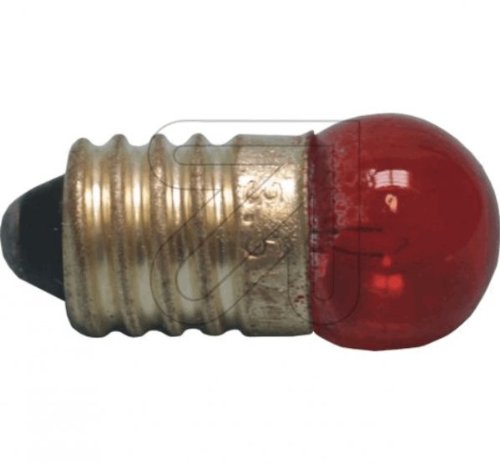 Globe Warehouse 10 Stück Kugellampe E10 rot 3,5V 0,2 A Glühlampe Glühbirne Globe Warehouse 10 Stück Kugellampe E10 rot 3,5V 0,2 A Glühlampe Glühbirne von Globe Warehouse