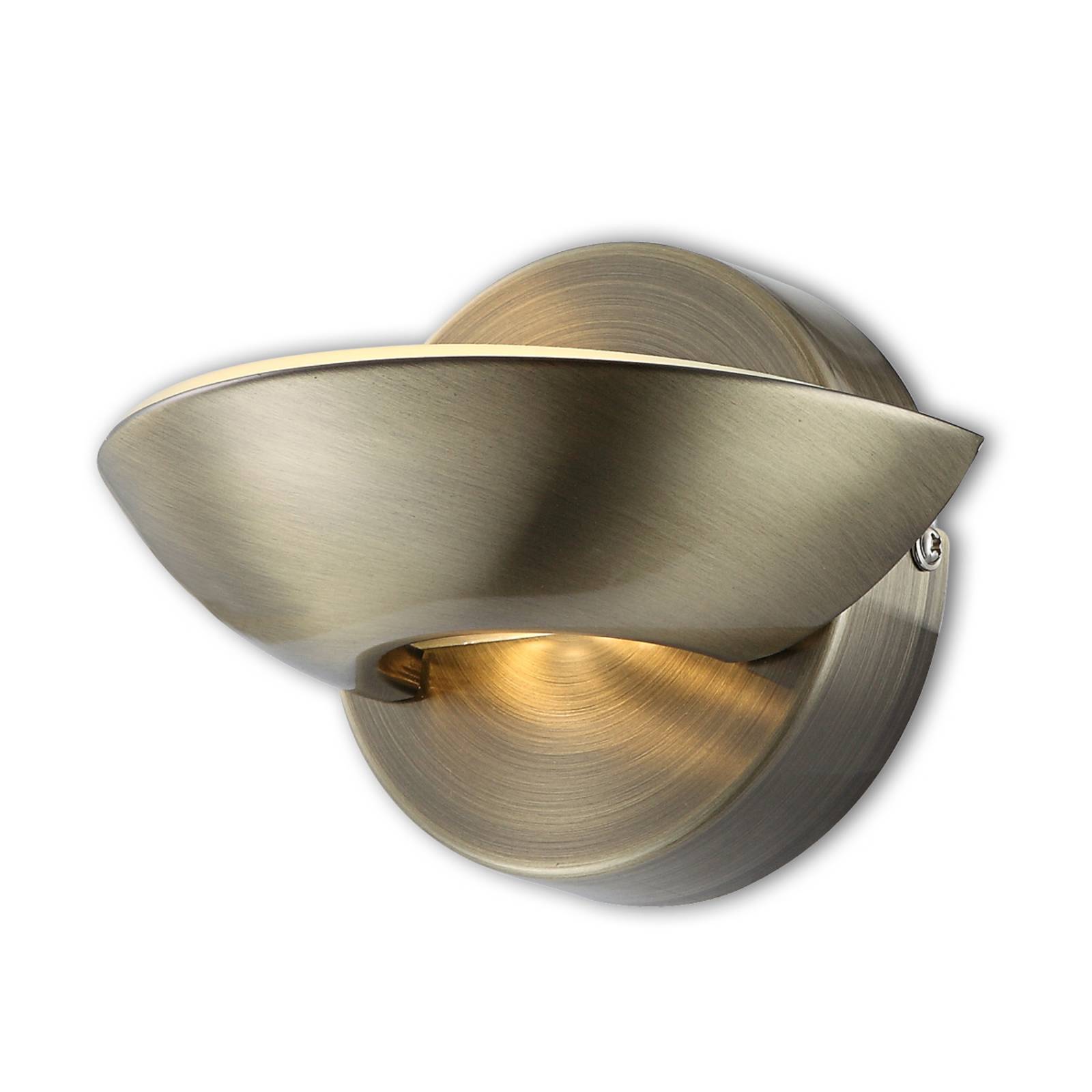Altmessingfarbene LED-Wandleuchte Cosimo Altmessingfarbene LED-Wandleuchte Cosimo von Globo