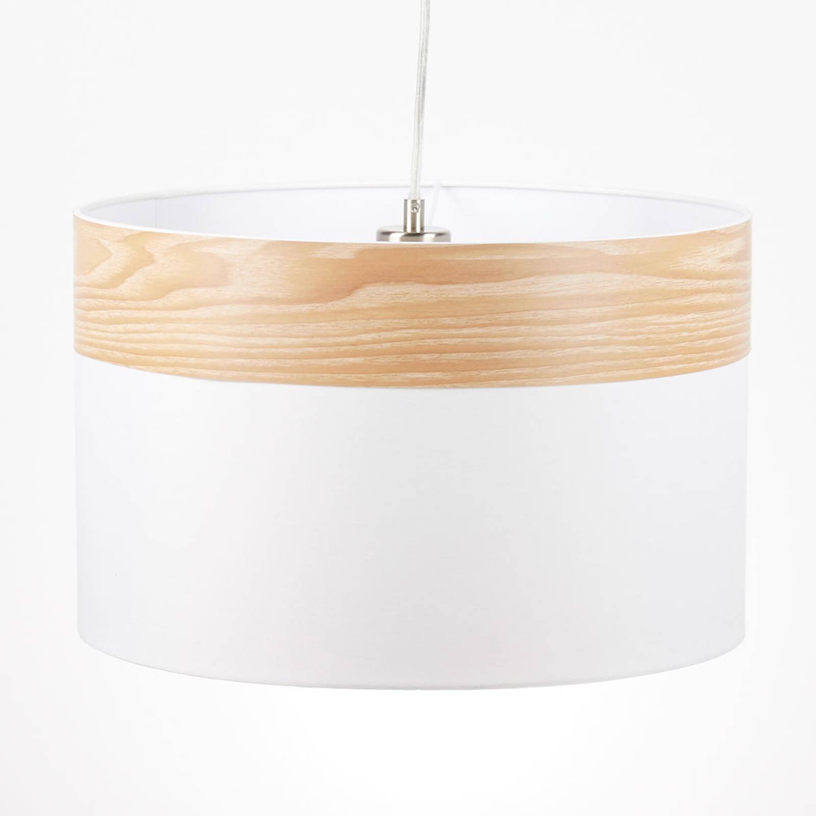 Hängeleuchte Libba mit Dekor in Holzoptik Hängeleuchte Libba mit Dekor in Holzoptik von Globo