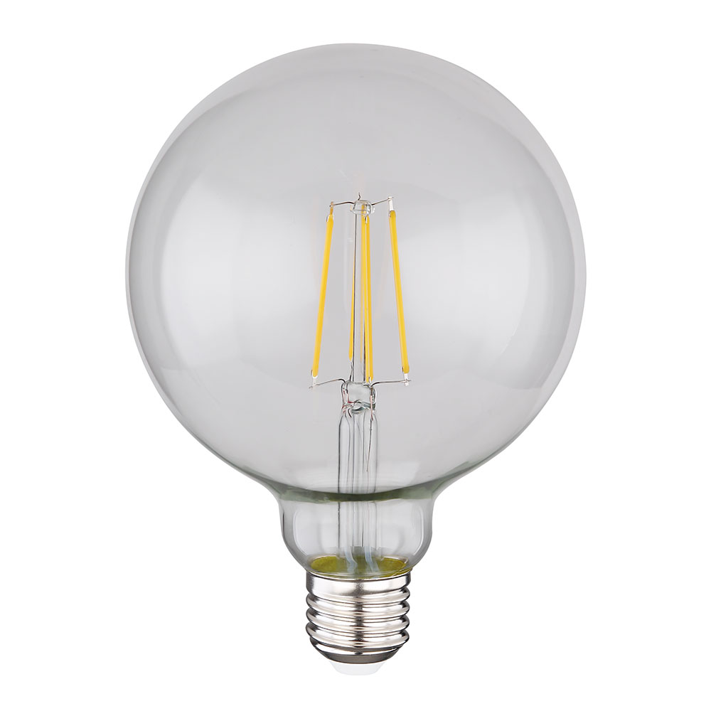 LED 7 Watt Leuchtmittel, Glas, klar, warmweiß, DxH 12,5x17,5 cm von Globo