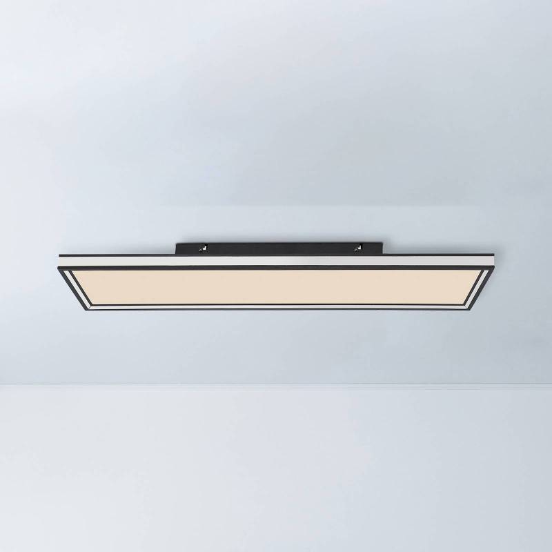 LED-Deckenlampe Jessy, 80x20cm mit Fernbedienung von Globo
