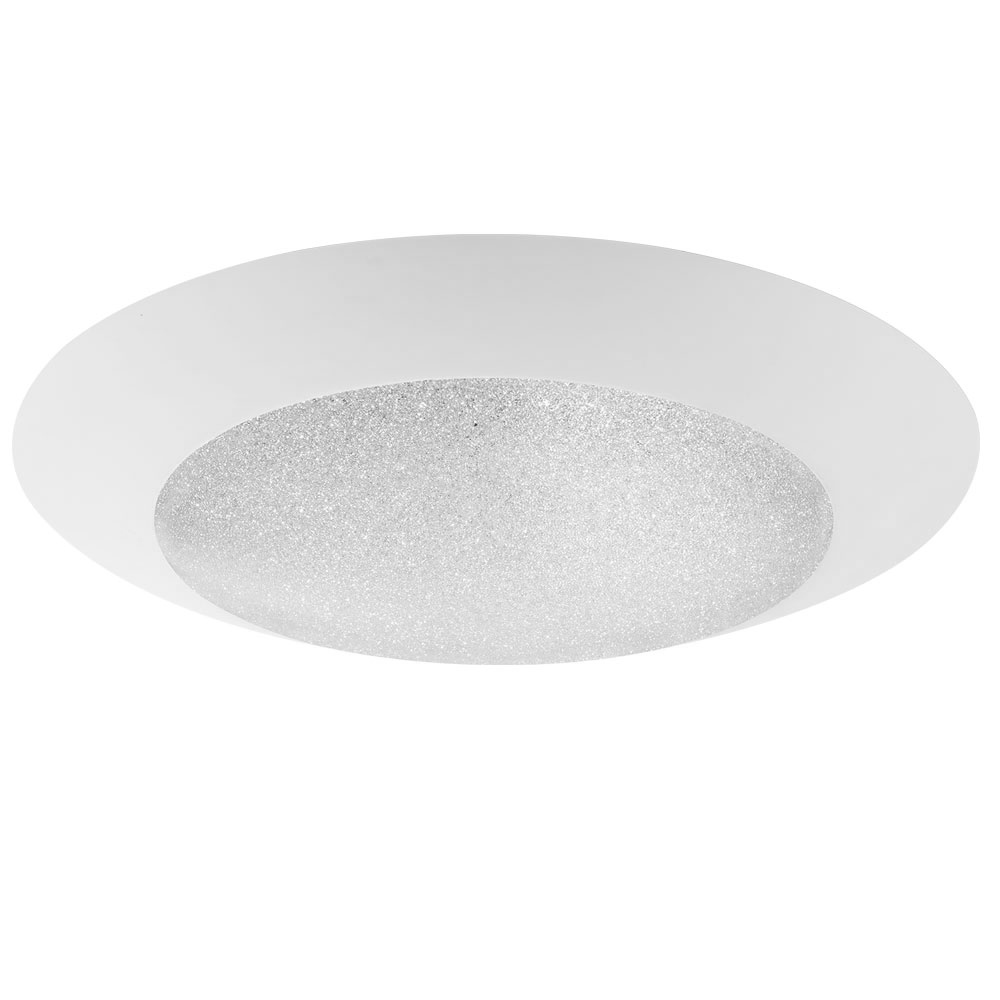 LED Deckenleuchte, Glaskristalle, CCT-Schaltung, D 60cm von Globo