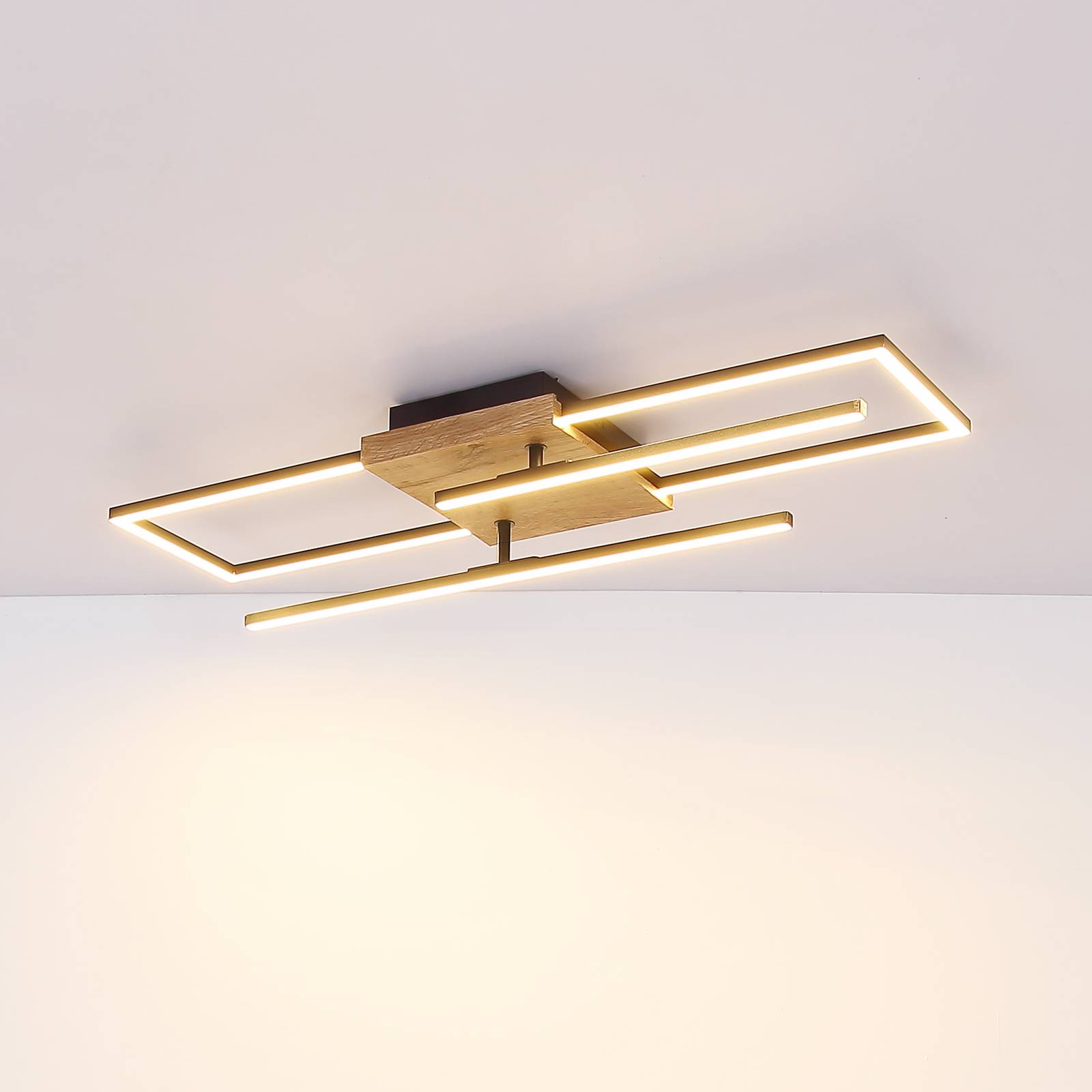 LED-Deckenleuchte Kendra Länge 80 cm LED-Deckenleuchte Kendra Länge 80 cm von Globo