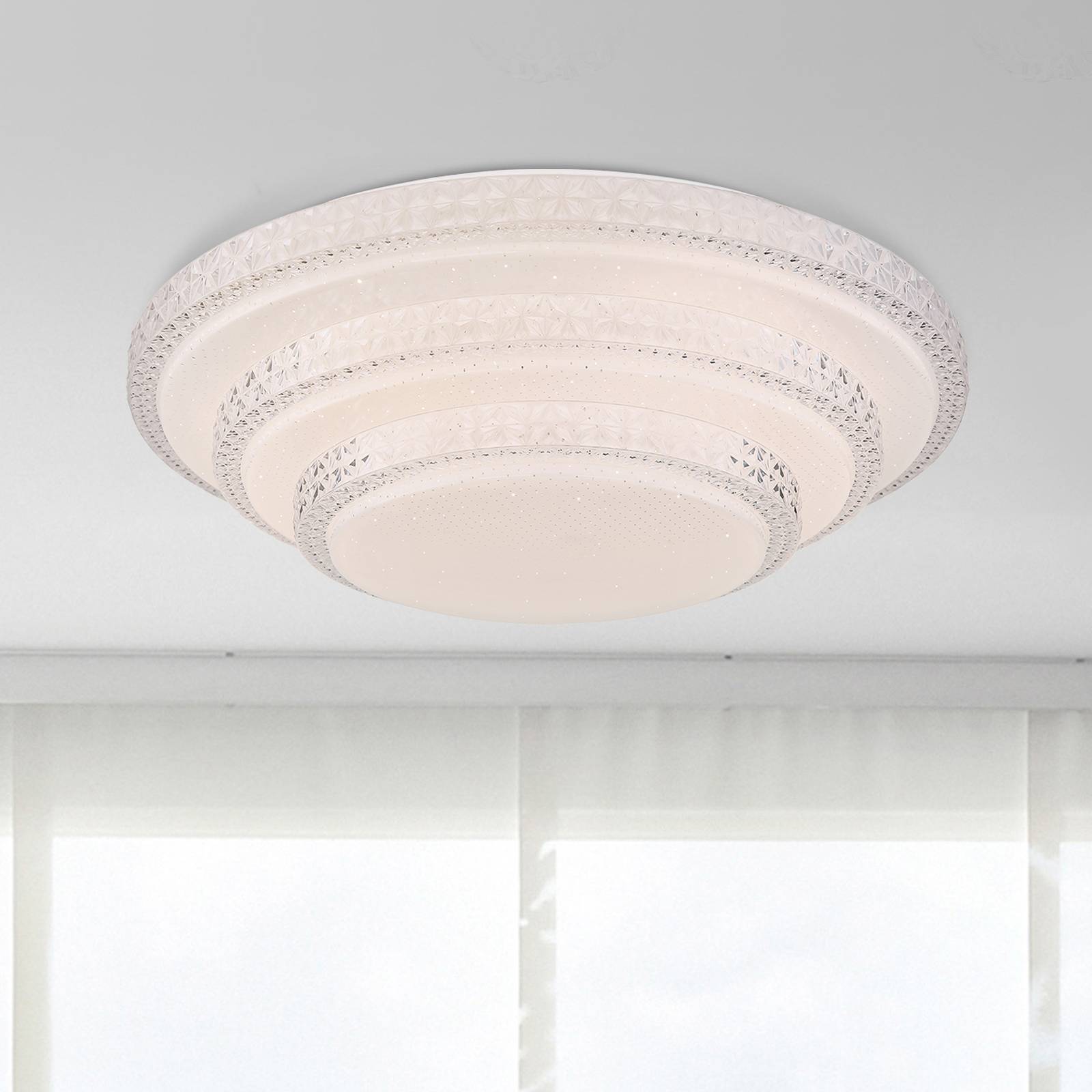LED-Deckenleuchte Magnifique, smart, Tuya, CCT LED-Deckenleuchte Magnifique, smart, Tuya, CCT von Globo