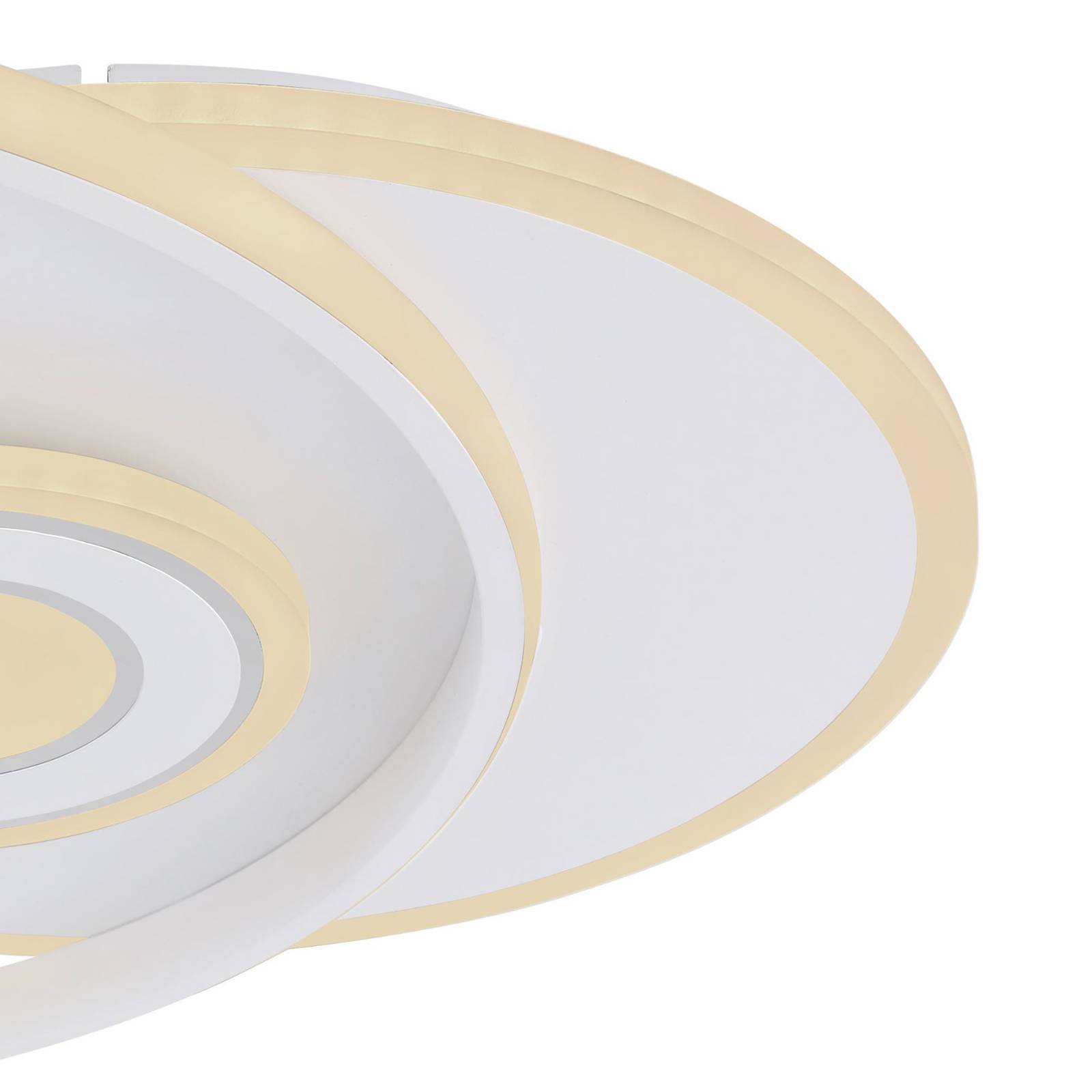 LED-Deckenleuchte Roderick, weiß, Länge 54 cm, Acryl, CCT LED-Deckenleuchte Roderick, weiß, Länge 54 cm, Acryl, CCT von Globo
