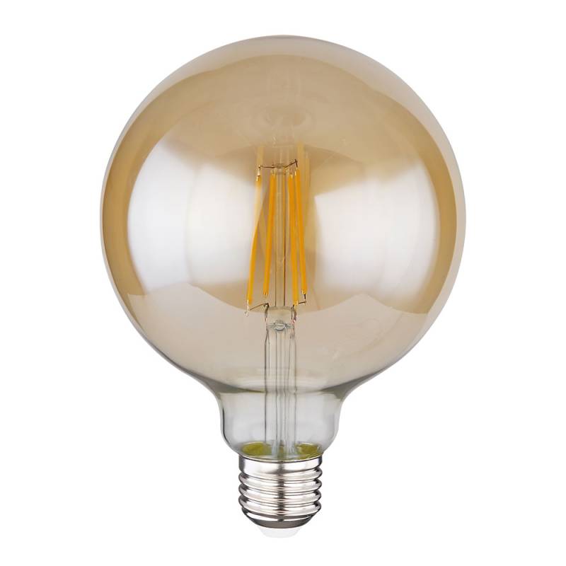 LED Lampe, E27 Sockel, warmweiß, 2700 K, 7W, H 17,5cm von Globo