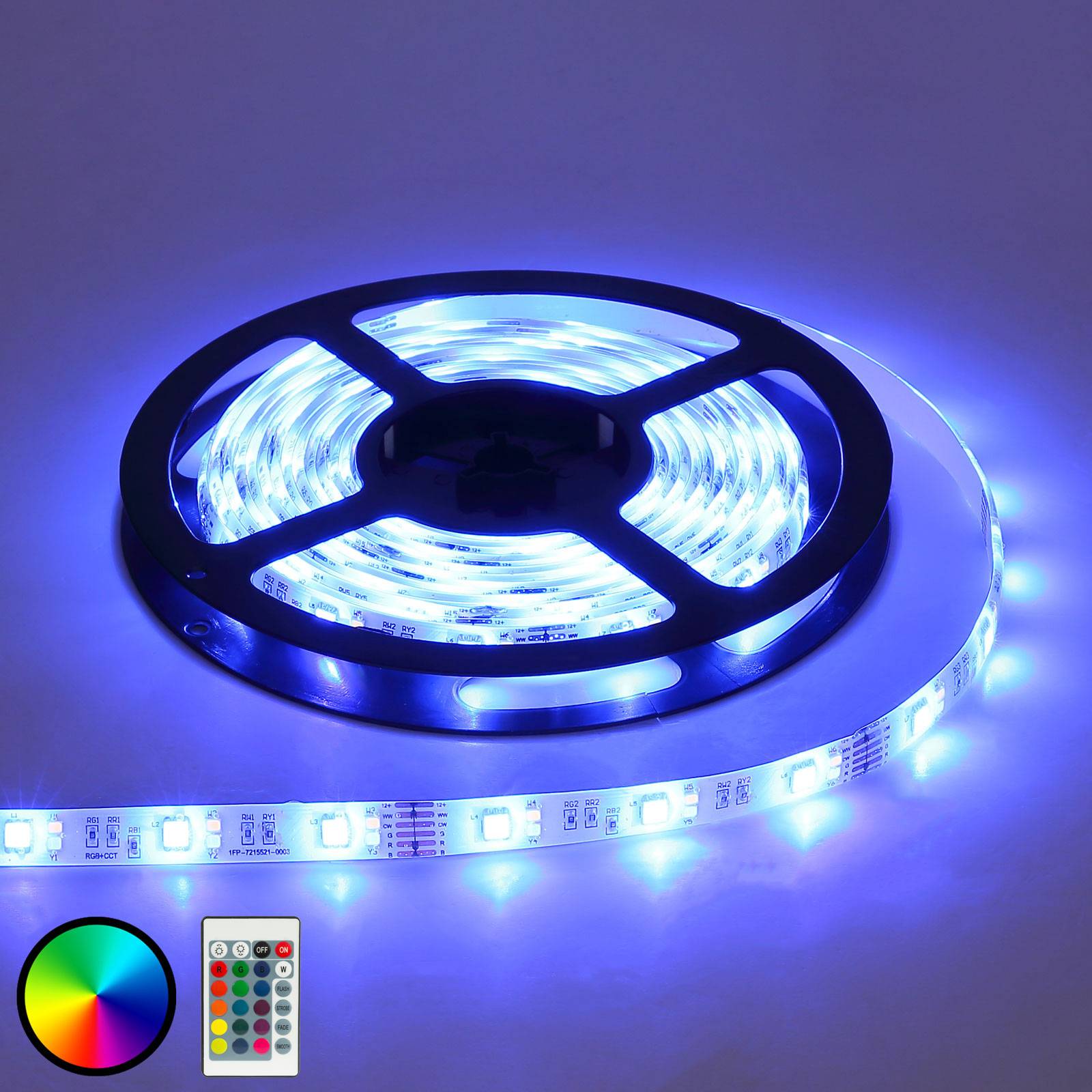 LED-Strip Eduard Tuya-Smart RGBW CCT Fernbedienung LED-Strip Eduard Tuya-Smart RGBW CCT Fernbedienung von Globo