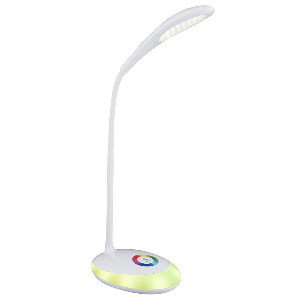 RGB LED Tischleuchte, Spot beweglich, Touchdimmer, H 48 cm von Globo