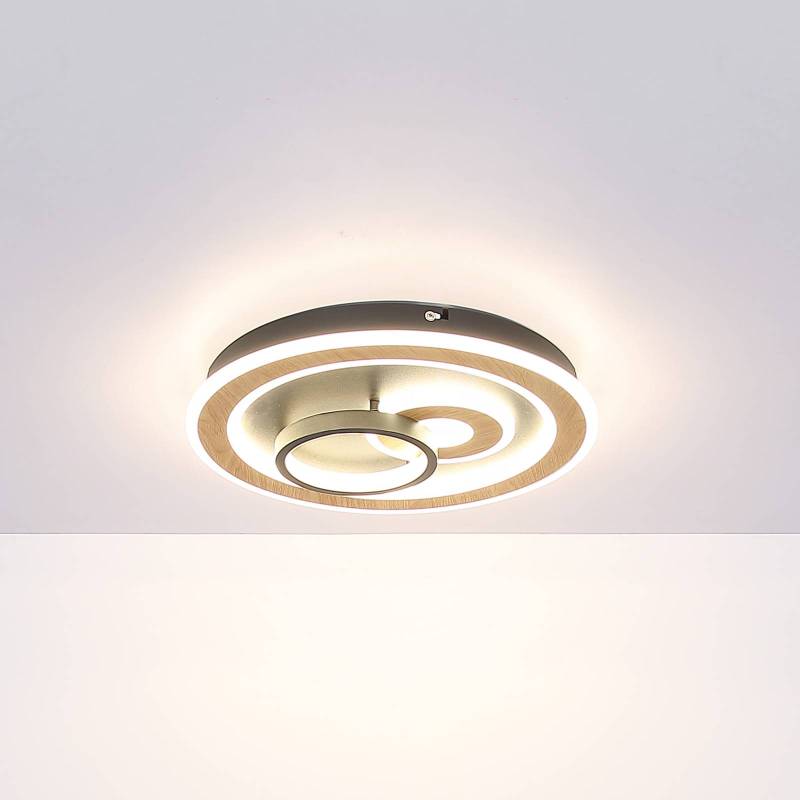 Smarte LED-Deckenlampe Chessy Ø 40 cm von Globo