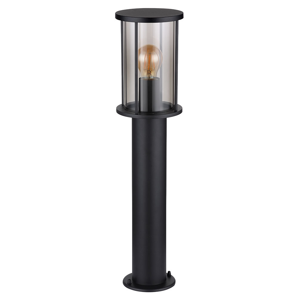 Stehlampe Außenleuchte, Metall, schwarz, wetterfest, H 60 cm von Globo