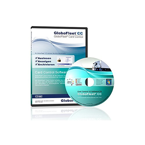 GloboFleet Card Control Software zum auslesen und archivieren der Fahrerkarte 4.1 Ready Win 10, Win 11 kompatibel, Mac OS von GloboFleet