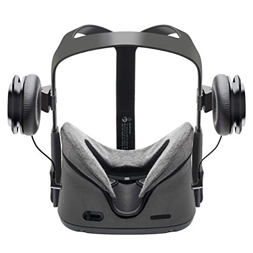 Stereo-VR-Kopfhörer nach Maß für Oculus Quest 1 Gen - On Ear Deep Bass 3D 360-Grad-Sound, Clip-Design entfernen von Globular Cluster