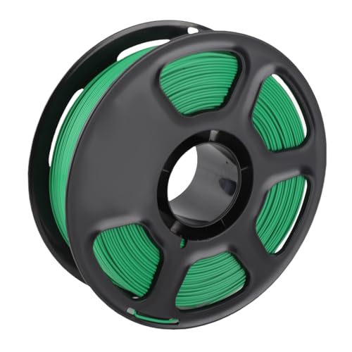 Glomora 3D Printer Filament,Long PLA Transparent Green Printing Material Consumables Neatly Wound Excellent Clarity Toughness Fit Most FDM 3D Printers 1.75mm 1KG Glomora 3D Printer Filament,Long PLA Transparent Green Printing Material Consumables Neatly Wound Excellent Clarity Toughness Fit Most FDM 3D Printers 1.75mm 1KG von Glomora