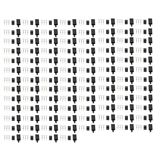 Glomora Servo-Stecker-Set, RC-Pin-Adapter, Gehäuse-Header-Zubehör, 100Set JST 11041 Haken-Modellflugzeug von Glomora