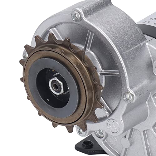 Glomora gebürstete Motor, 16 Zähne Zahnradkettenrad -Elektromotor Kupferspule Hochtorsion DC12V 500 W 2500 U/min für E -Roller -Rollstühle Motorräder von Glomora