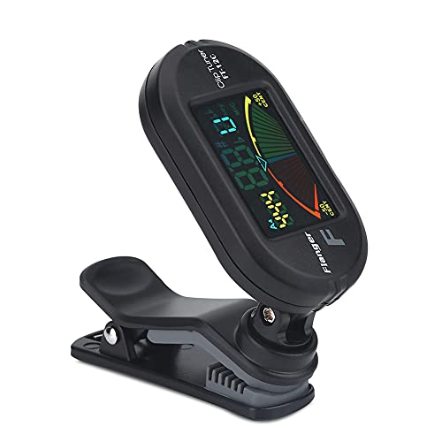 Glomora Stimmgerät Gitarre, Hochwertiges Chromatisches Stimmgerät FT-12C Mit Buntem Bildschirm Und Clip-Halterung – Perfekt Für Gitarre, Bass, Ukulele Und Violine Glomora Stimmgerät Gitarre, Hochwertiges Chromatisches Stimmgerät FT-12C Mit Buntem Bildschirm Und Clip-Halterung – Perfekt Für Gitarre, Bass, Ukulele Und Violine von Glomora