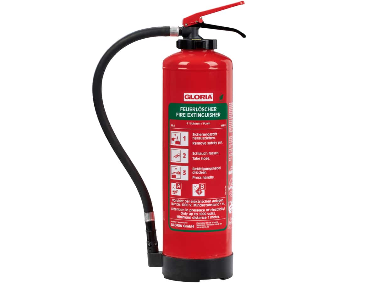 GLORIA Feuerlöscher, SKA+ 6 EASY, Schaum, Fluorfrei, 6 l GLORIA Feuerlöscher, SKA+ 6 EASY, Schaum, Fluorfrei, 6 l von Gloria