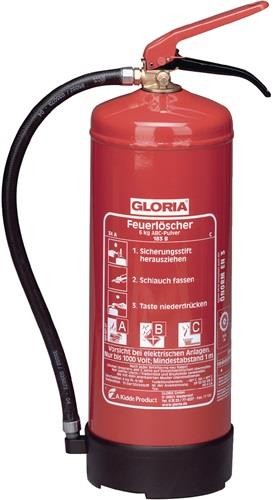 Gloria Dauerdruck-Pulverfeuerlöscher PD 12 G A 12kg Brandkl.55 A 233 B C von Gloria