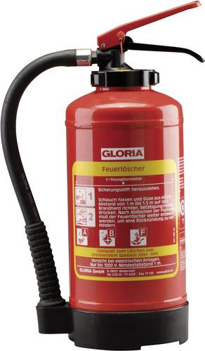 Gloria FB3EASY Spezialfeuerlöscher 3l Brandklasse: A, B, F Inhalt 1St. von Gloria