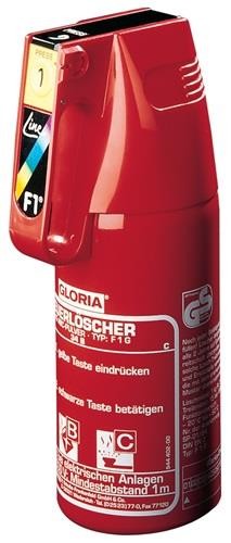 Gloria KFZ-Pulverfeuerlöscher 1kg m.Dauerdruck Brandkl.8 A 34 B C Gloria KFZ-Pulverfeuerlöscher 1kg m.Dauerdruck Brandkl.8 A 34 B C von Gloria