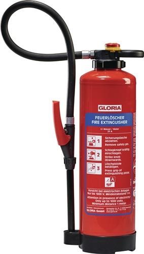 Gloria Wasserfeuerlöscher WKL 9 PRO 9l Aufladegerät Brandkl.27 A m.Wandh. Gloria Wasserfeuerlöscher WKL 9 PRO 9l Aufladegerät Brandkl.27 A m.Wandh. von Gloria