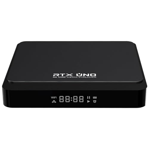 Gloriaforce GTX UNO 4K UHD IPTV Player Android 9 H.265 2GB RAM 16GB Flash 5GHz WLAN von Gloriaforce