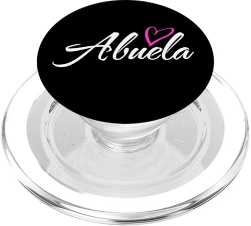 Abuela mit pinkem Herz, lustiges Geschenk für Tante Oma PopSockets PopGrip für MagSafe Abuela mit pinkem Herz, lustiges Geschenk für Tante Oma PopSockets PopGrip für MagSafe von Glorious Grandma Names