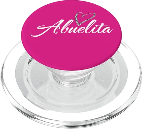 Abuelita mit Leopardenmuster, Herz, lustiges Geschenk für Tante Oma PopSockets PopGrip für MagSafe Abuelita mit Leopardenmuster, Herz, lustiges Geschenk für Tante Oma PopSockets PopGrip für MagSafe von Glorious Grandma Names