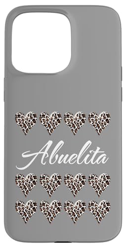 Abuelita mit Leopardenmuster, Herzen, lustiges Geschenk für Tante, Oma, Mutter Hülle für iPhone 15 Pro Max Abuelita mit Leopardenmuster, Herzen, lustiges Geschenk für Tante, Oma, Mutter Hülle für iPhone 15 Pro Max von Glorious Grandma Names