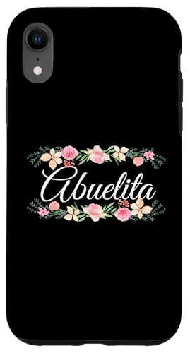 Abuelita mit floralem Akzent, lustiges Geschenk für Tante Oma Mutter Hülle für iPhone XR Abuelita mit floralem Akzent, lustiges Geschenk für Tante Oma Mutter Hülle für iPhone XR von Glorious Grandma Names