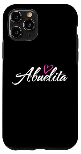 Abuelita mit pinkem Herz, lustiges Geschenk für Tante Oma Hülle für iPhone 11 Pro Abuelita mit pinkem Herz, lustiges Geschenk für Tante Oma Hülle für iPhone 11 Pro von Glorious Grandma Names