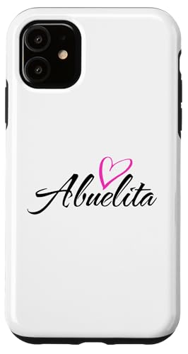 Abuelita mit pinkem Herz, lustiges Geschenk für Tante Oma Hülle für iPhone 11 Abuelita mit pinkem Herz, lustiges Geschenk für Tante Oma Hülle für iPhone 11 von Glorious Grandma Names