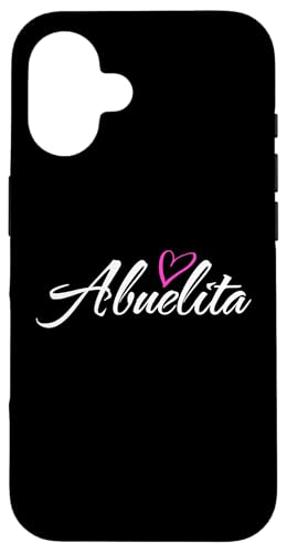 Abuelita mit pinkem Herz, lustiges Geschenk für Tante Oma Hülle für iPhone 16 Abuelita mit pinkem Herz, lustiges Geschenk für Tante Oma Hülle für iPhone 16 von Glorious Grandma Names