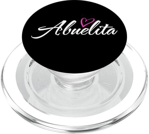 Abuelita mit pinkem Herz, lustiges Geschenk für Tante Oma PopSockets PopGrip für MagSafe Abuelita mit pinkem Herz, lustiges Geschenk für Tante Oma PopSockets PopGrip für MagSafe von Glorious Grandma Names