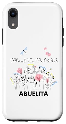 Blessed To Be Called Abuelita Floral Grandma Mom Geschenk Hülle für iPhone XR Blessed To Be Called Abuelita Floral Grandma Mom Geschenk Hülle für iPhone XR von Glorious Grandma Names