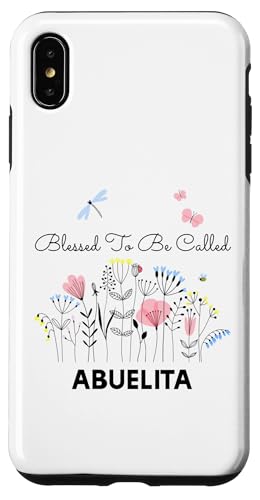 Blessed To Be Called Abuelita Floral Grandma Mom Geschenk Hülle für iPhone XS Max Blessed To Be Called Abuelita Floral Grandma Mom Geschenk Hülle für iPhone XS Max von Glorious Grandma Names
