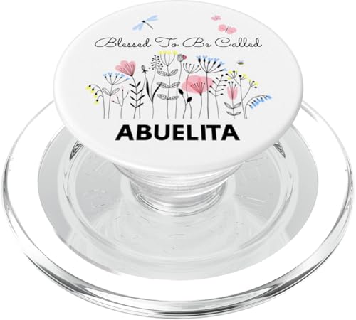 Blessed To Be Called Abuelita Floral Grandma Mom Geschenk PopSockets PopGrip für MagSafe Blessed To Be Called Abuelita Floral Grandma Mom Geschenk PopSockets PopGrip für MagSafe von Glorious Grandma Names