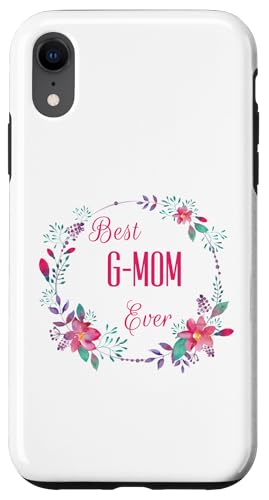Die beste G-Mom aller Zeiten mit rosafarbenem Blumenmuster als Geschenk für Tante, Großmutter und Mutter Hülle für iPhone XR Die beste G-Mom aller Zeiten mit rosafarbenem Blumenmuster als Geschenk für Tante, Großmutter und Mutter Hülle für iPhone XR von Glorious Grandma Names