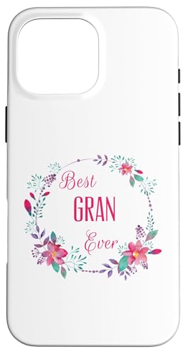 Die beste Großmutter aller Zeiten mit rosa Blumen, lustiges Geschenk für Tante, Großmutter, Mutter Hülle für iPhone 16 Pro Max Die beste Großmutter aller Zeiten mit rosa Blumen, lustiges Geschenk für Tante, Großmutter, Mutter Hülle für iPhone 16 Pro Max von Glorious Grandma Names