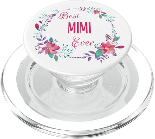Die beste Mimi aller Zeiten mit rosa Blumen, lustiges Geschenk für Tante, Oma, Mama PopSockets PopGrip für MagSafe Die beste Mimi aller Zeiten mit rosa Blumen, lustiges Geschenk für Tante, Oma, Mama PopSockets PopGrip für MagSafe von Glorious Grandma Names