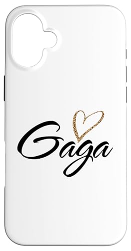 Gaga mit Leopardenmuster Herz Spaß Tante Oma Mama Geschenk Hülle für iPhone 16 Plus Gaga mit Leopardenmuster Herz Spaß Tante Oma Mama Geschenk Hülle für iPhone 16 Plus von Glorious Grandma Names