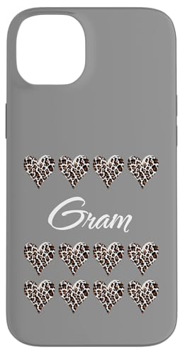 Gram mit Leopardenmuster, Herzen, lustiges Geschenk für Tante, Oma, Mutter Hülle für iPhone 14 Plus Gram mit Leopardenmuster, Herzen, lustiges Geschenk für Tante, Oma, Mutter Hülle für iPhone 14 Plus von Glorious Grandma Names