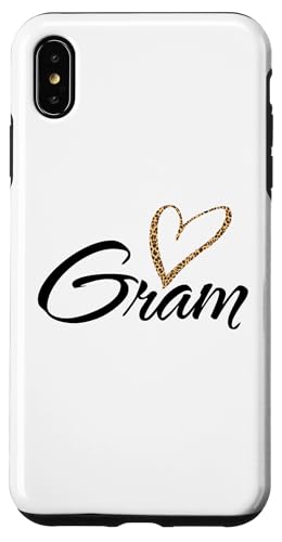 Gram mit Leopardenmuster Herz Spaß Tante Oma Mama Geschenk Hülle für iPhone XS Max Gram mit Leopardenmuster Herz Spaß Tante Oma Mama Geschenk Hülle für iPhone XS Max von Glorious Grandma Names