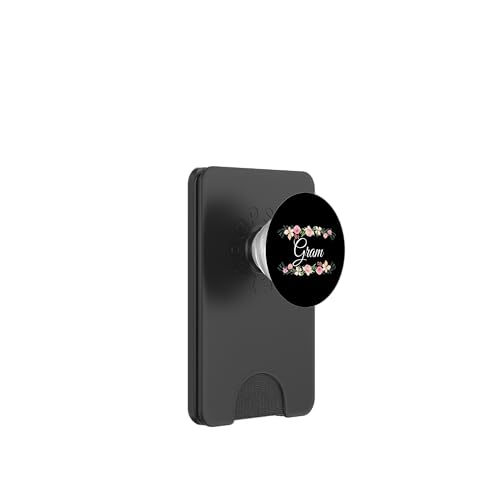 Gramm mit floralem Akzent, lustiges Geschenk für Tante Oma Mutter PopSockets PopWallet für MagSafe von Glorious Grandma Names